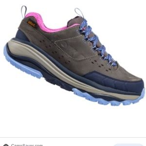 Hoka One One Womens 10.5 Tor Summit WP Hiking Shoes Event Vibram